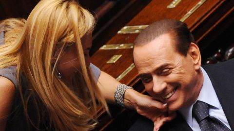 Rumors about the 76-year-old Berlusconi's intention to run again for office have been floating around for months.