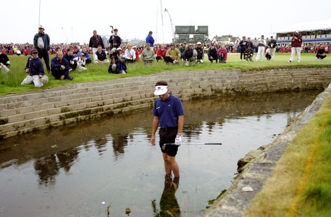 If McIlroy is still haunted by his Augusta nightmare, then one can only imagine the demons which must dwell in the mind of Jean van de Velde. The Frenchman was on course to become a shock winner of the 1999 British Open, requiring just a double bogey on the 18th hole to claim the Claret Jug. What followed has made Van de Velde one sport's most infamous chokers, with a series of wayward shots leaving him in the water. Van de Velde found a greenside bunker with his fifth shot before he eventually holed his seventh for a triple bogey, forcing a playoff. Scotland's Paul Lawrie emerged from the three-way decider as the champion.