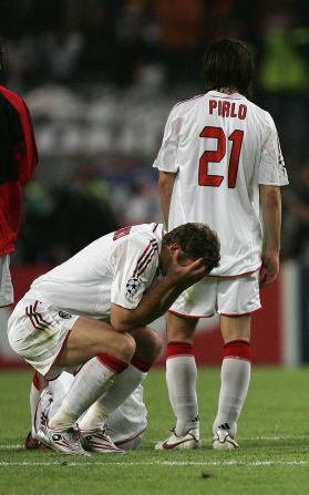 But even Brazil's collapse cannot match AC Milan's "achievement" in the 2005 European Champions League final against Liverpool. Carlo Ancelotti's Milan blew their English opponents out of the water in the first half, racing into a 3-0 lead. But, in six incredible second-half minutes, Rafeal Benitez's Liverpool launched one of the greatest comebacks in the history of sport, scoring three times to level the match. Liverpool held on grimly to force a penalty shootout, with Jerzy Dudek's save from Andriy Shevchenko handing Liverpool a most unlikely success.