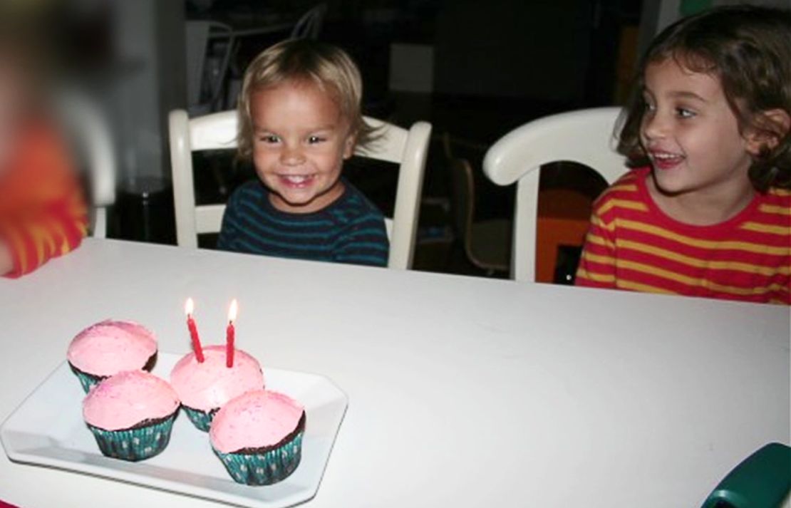 Leo, left, and Lucia Krim were discovered dead in a bathtub by their mother.