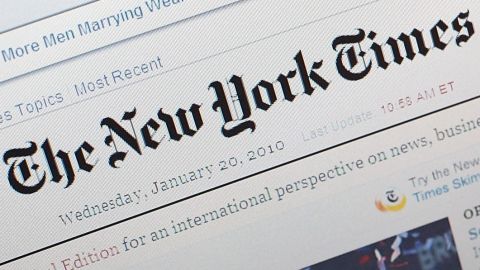 Chinese authorities blocked access to the English and Chinese websites of The New York Times on Friday, October 26, 2012.