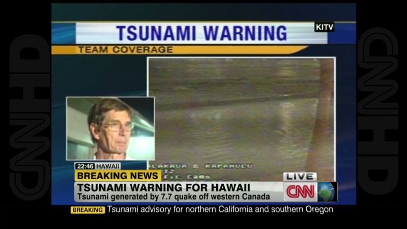 Did the tsunami hit hawaii tonight youtube