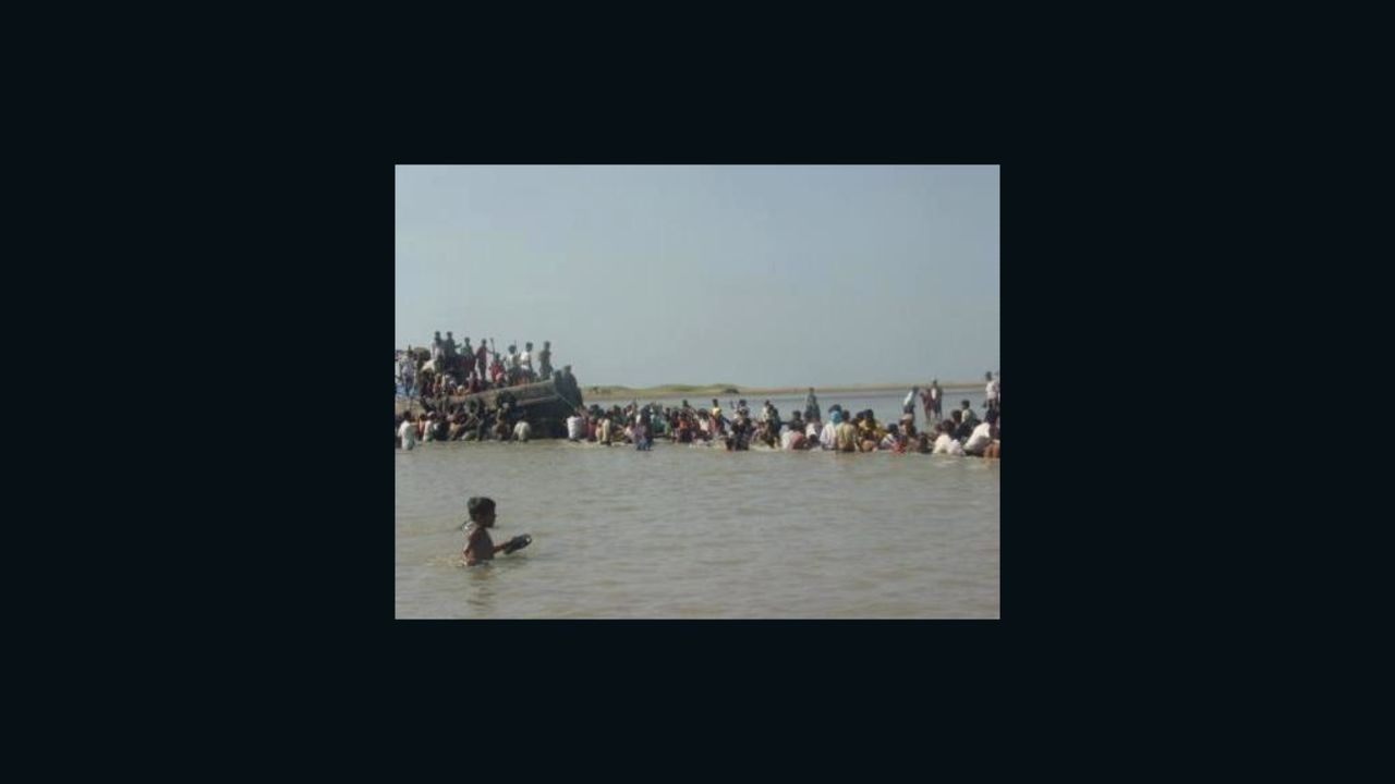 Some fled from the violence by boat