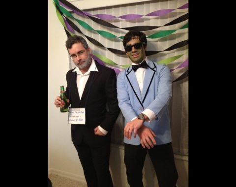 <a href="http://ireport.cnn.com/docs/DOC-865574">Sarah Elizabeth Ruff </a>photographed her two friends dressed as Internet memes. On the left is the <a href="http://knowyourmeme.com/memes/the-most-interesting-man-in-the-world" target="_blank" target="_blank">Most Interesting Man in the World</a> meme, which was inspired by a Dos Equis beer commerical. On the right is a zombie version of PSY, the Korean singer from the <a href="http://www.youtube.com/watch?v=9bZkp7q19f0" target="_blank" target="_blank">viral music video Gangam Style</a>.