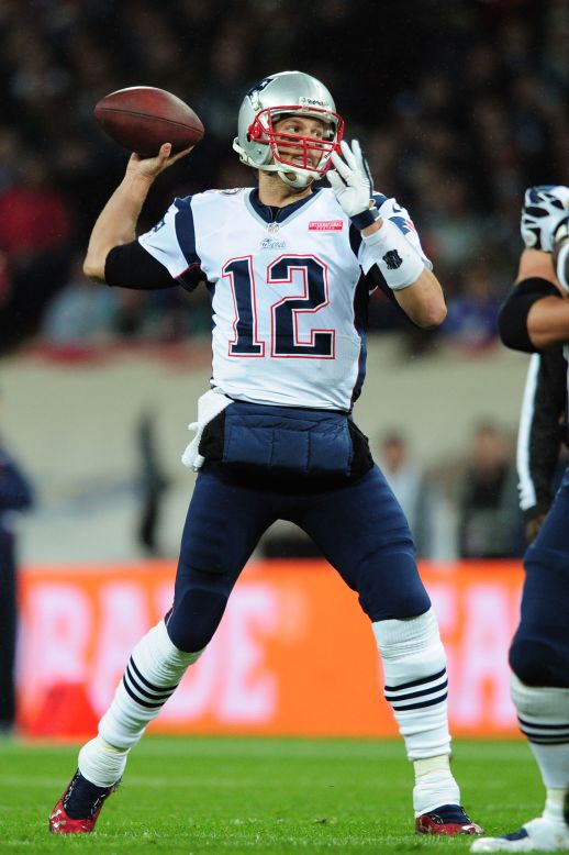 Givens went off injured soon after, and three-time Super Bowl winner Brady orchestrated a 45-7 romp for the Patriots. The 35-year-old completed his first eight passes and finished with 304 yards and four touchdown passes.