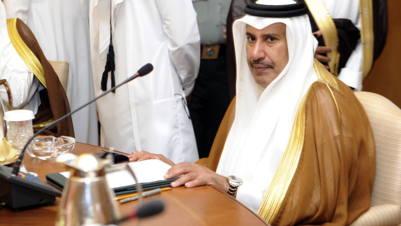 Qatar's Prime Minister described the situation in Syria as genocide Tuesday, according to state media.