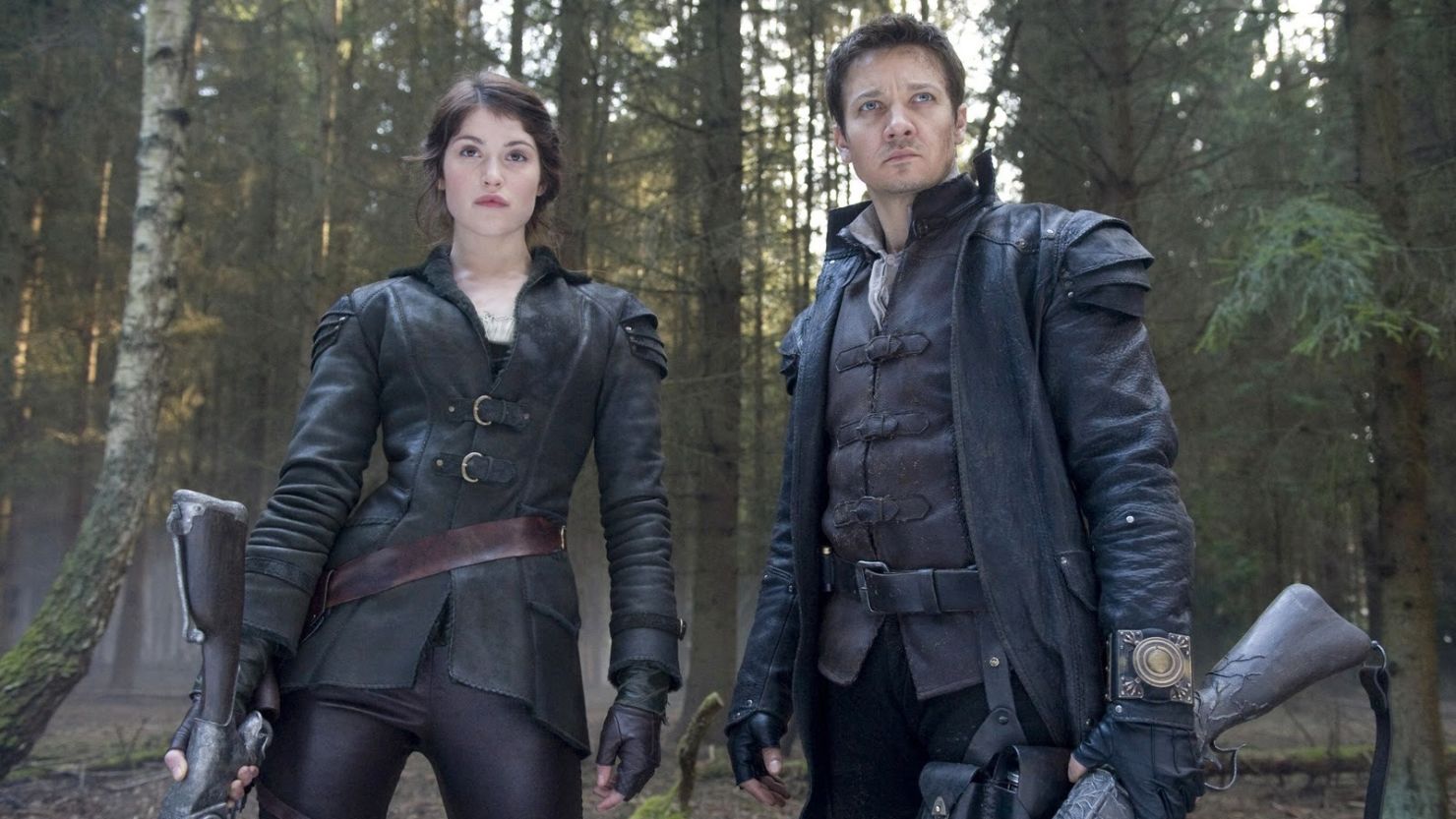 Gemma Arterton and Jeremy Renner star in "Hansel & Gretel: Witch Hunters."