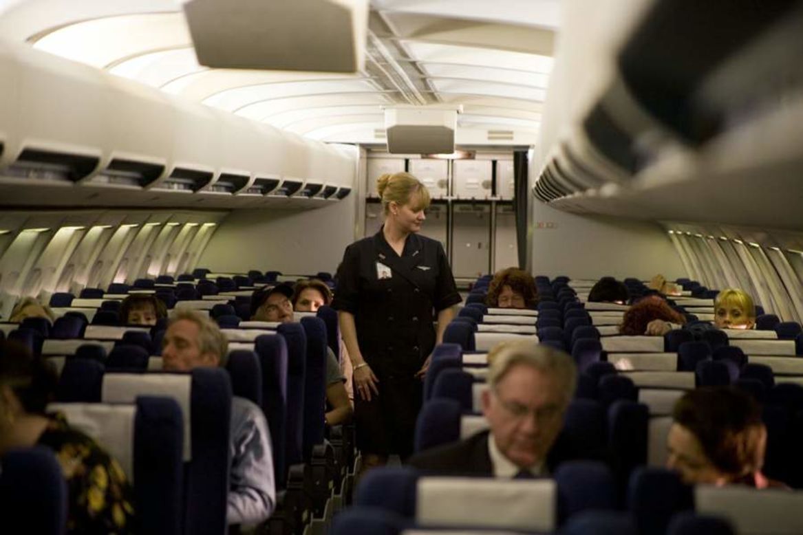 "United 93" re-stages the real-life story, from the passengers' perspective, of one of the planes hijacked on September 11, 2001.