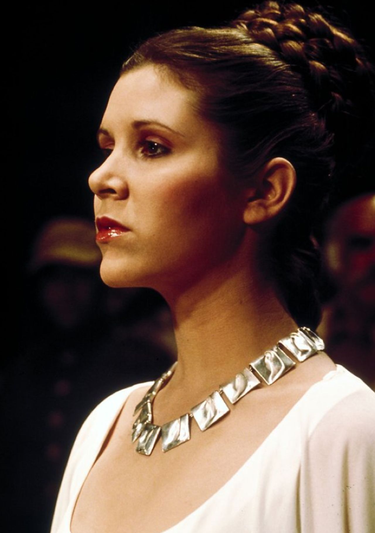 Luke's twin sister Leia is the Princess of Alderaan. Leia is romantically pursued by Han Solo.