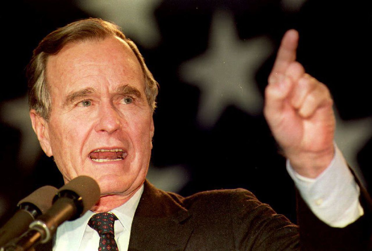 In 1992, President George H.W. Bush won his home state of Texas and lost his birth state of Massachusetts in his losing campaign against Democratic nominee Bill Clinton.