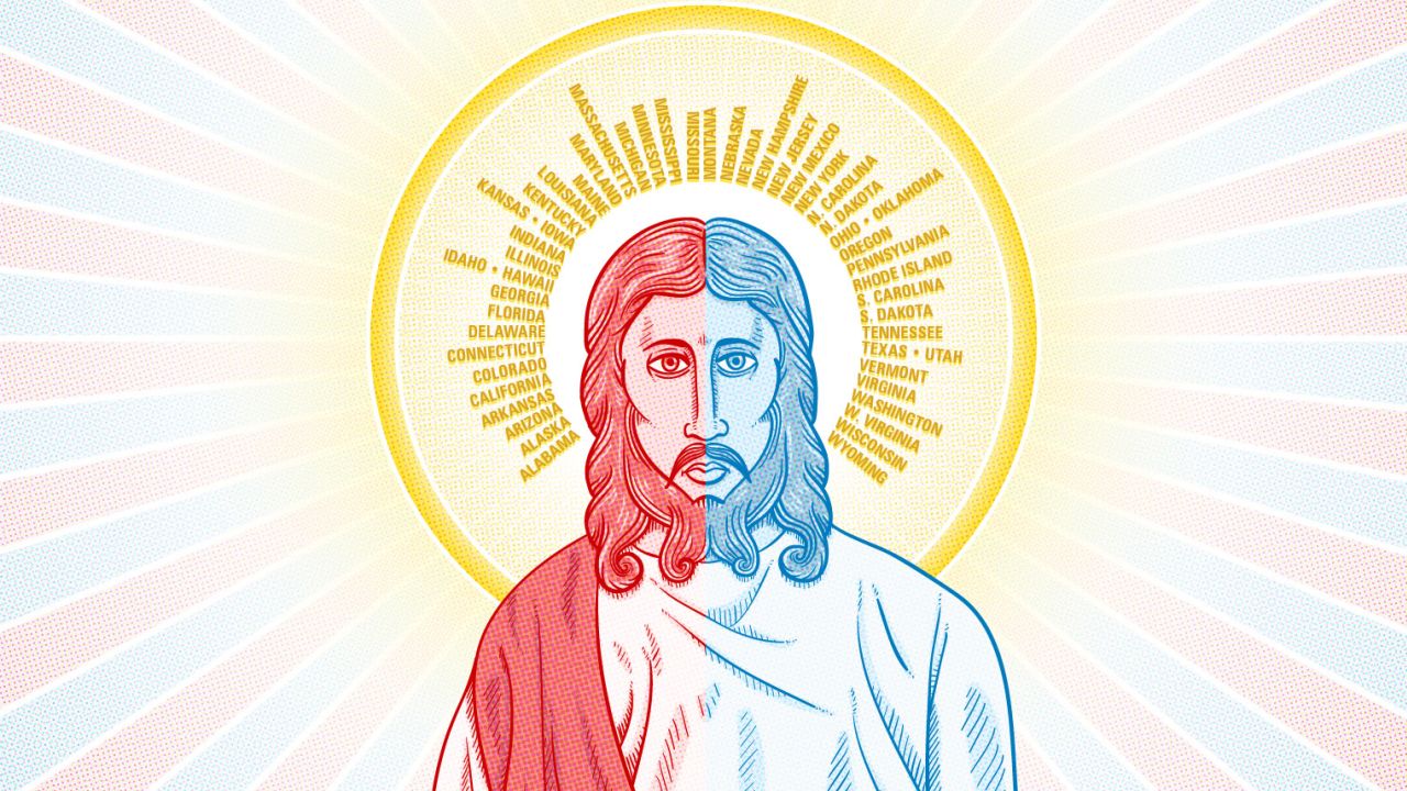 Contemporary religious life in the US is divided by clashing versions of Jesus. Buechner offers a way out of these divisions.
