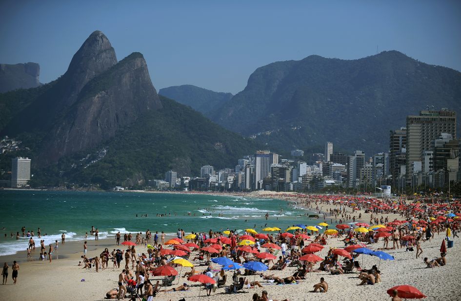 After a day on the sand in Rio de Janeiro, go ahead and sip a caipirinha or two.