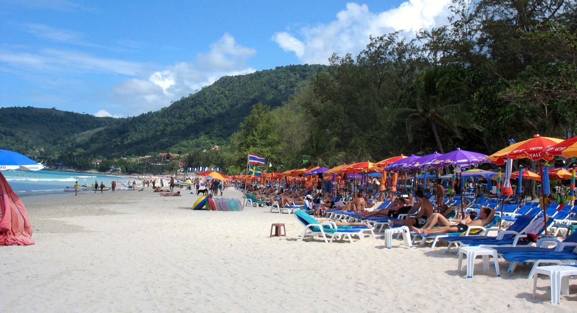 The beaches of Phuket, Thailand, offer a laid-back vibe far from the U.S. election buzz.