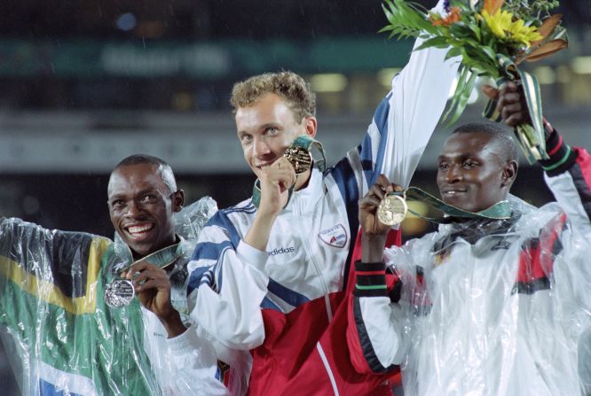 Cycling is far from the only sport with a doping problem. South African runner Hezekiel Sepeng (left), who won silver in the 1996 Olympic 800m final but was later banned for using an anabolic steroid, now says dopers are like "thugs, stealing from those who are clean and taking their opportunity." He currently coaches aspiring youngsters in his homeland. 