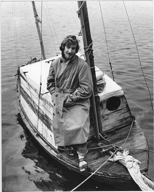 He first lived on a boat as a 23-year-old studying mathematics in Copenhagen, during the 1960s. 