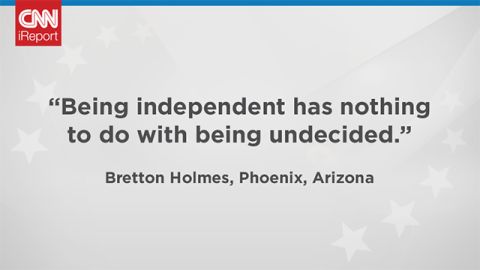 Neither Republican Or Democrat Why I M An Independent Cnn Politics