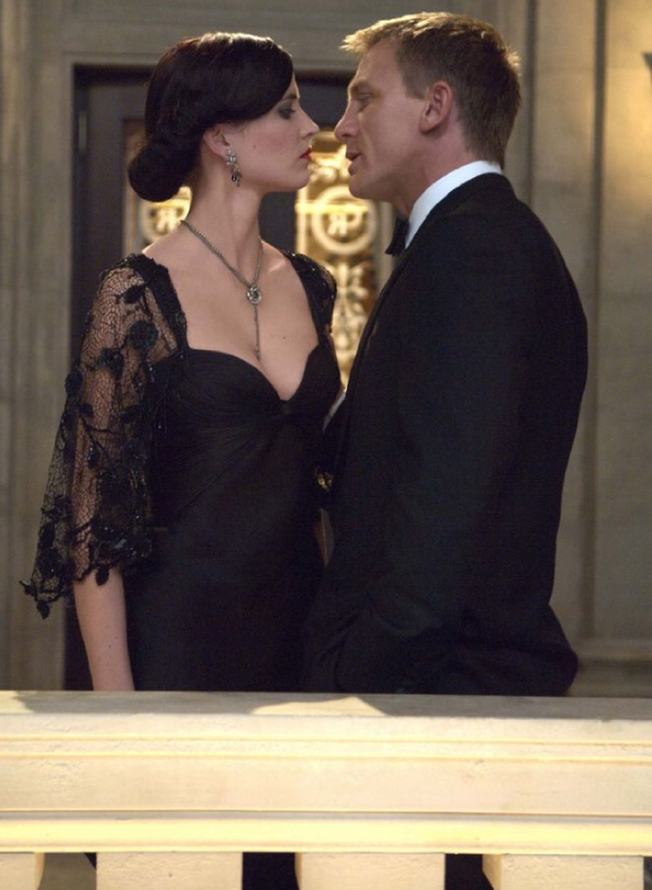 In 2006's "Casino Royale," Daniel Craig's Bond fell for Eva Green's Vesper Lynd.