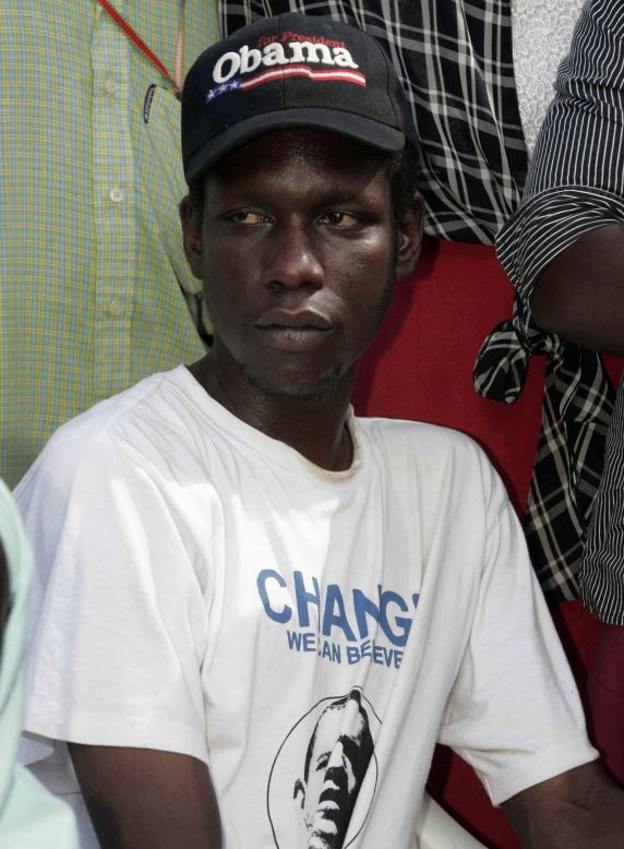 George Hussein Obama is the son of Barack Sr.'s fourth wife. The president's half-brother was <a href="http://edition.cnn.com/2008/POLITICS/08/22/bts.obama.brother/" target="_blank">visited by CNN</a> in Huruma, a Nairobi shanty town, in 2008, when he was training to become a mechanic. More recently he has opened up to the media, <a href="https://www.youtube.com/watch?v=B_NmmimuHsc" target="_blank" target="_blank">telling Channel 4 News</a> that he has battled both drink and drug addictions, and now works as a youth leader, helping others to avoid the same problems.