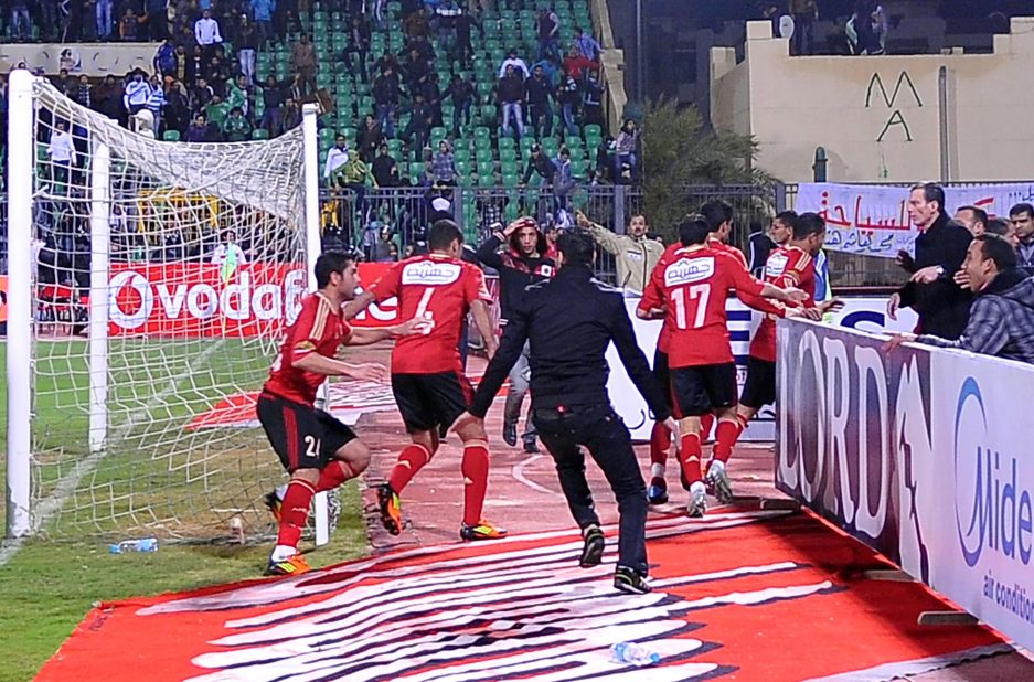 Post Mubarak in 2011, soccer returned to Egypt after a brief suspension of the league. In the security vacuum violence grew. In February this year,  74 fans of Al Ahly, many of them Ahlawy members, died in Port Said after they were attacked by rival fans in the stands.