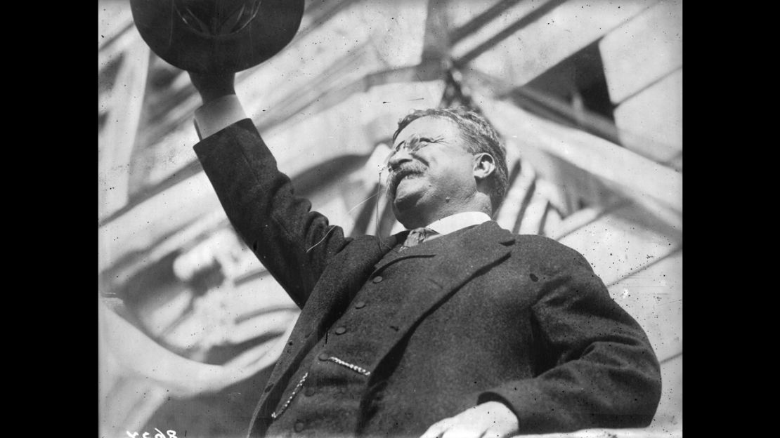 Theodore Roosevelt, the 26th president (1901-1909) 