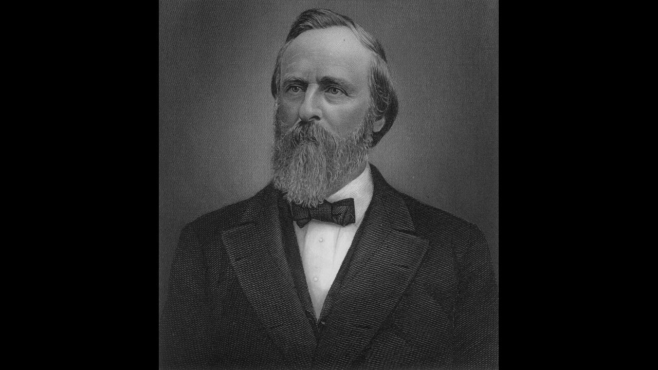 Rutherford B. Hayes' election as president also marked the end of Reconstruction in the South.