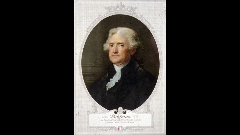 Thomas Jefferson, the third president, developed a taste for <a href="https://www.loc.gov/exhibits/treasures/tri019.html" target="_blank" target="_blank">French cuisine</a> and <a href="https://www.loc.gov/exhibits/treasures/tri034.html" target="_blank" target="_blank">vanilla ice cream</a> and grew a vast <a href="https://www.monticello.org/site/house-and-gardens/jefferson-scientist-and-gardener" target="_blank" target="_blank">vegetable garden</a>. 