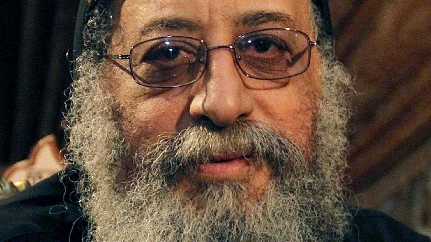 Bishop Tawadros, 60, was named the new Coptic Christian pope in a ceremony in Cairo on November 4, 2012.