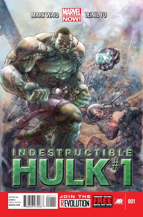 With the Hulk's newfound popularity, thanks to "The Avengers" box office success, Marvel Now presents a "whole new side" of the big galoot in "Indestructible Hulk" No. 1, out November 21. Award-winning writer Mark Waid has a more "enlightened" Bruce Banner joining S.H.I.E.L.D., the organization driving the story in the popular film.