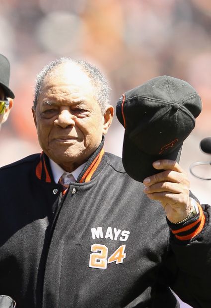 Willie Mays, one of baseball's all-time greats, has thrown his backing behind Obama, along with Hank Aaron, a fellow legend of the sport. 
