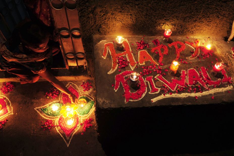 Diwali is a five-day Hindu festival, known as the Festival of Lights. It is a contraction of the word Deepavali, which means row of lights in Sanskrit.