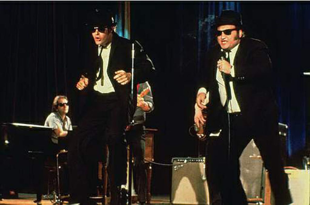 "The Blues Brothers," a 1980 musical comedy starring John Belushi and Dan Aykroyd, is about making music for a good cause.
