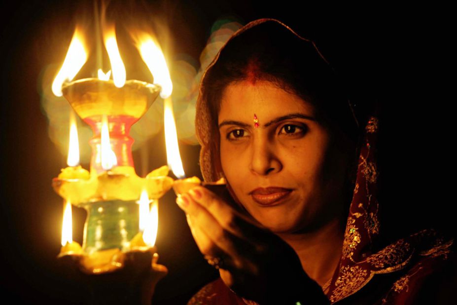 According to Hindu mythology, everyone lit oil lamps along the road to welcome Lord Rama home. Diwali has come to symbolize the triumph of good over evil, light over darkness and even the illumination of the soul and attainment of higher knowledge.