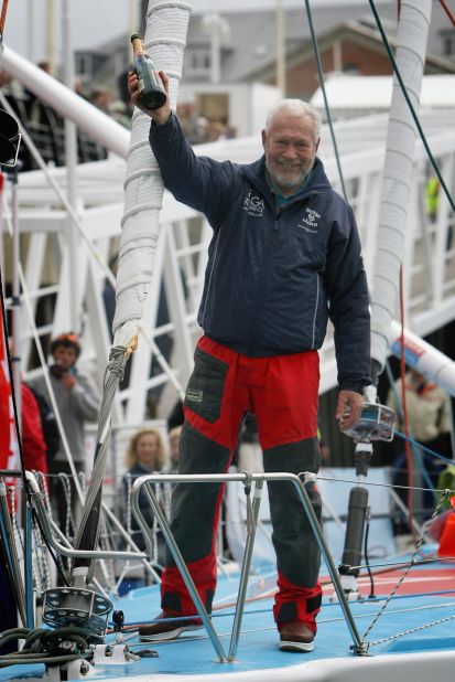 The 73-year-old said Yrvind could complete the voyage, adding that many people had thought his own bid to circumnavigate the globe was impossible at the time.