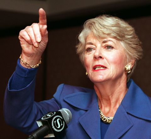 Geraldine Ferraro became the first female vice presidential candidate representing a major American political party.