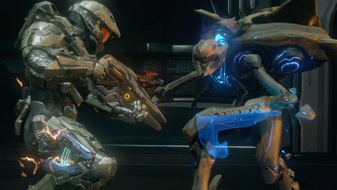 Combat in "Halo 4" is more strategic than the hard-charging style we've come to know from previous "Halo" games.