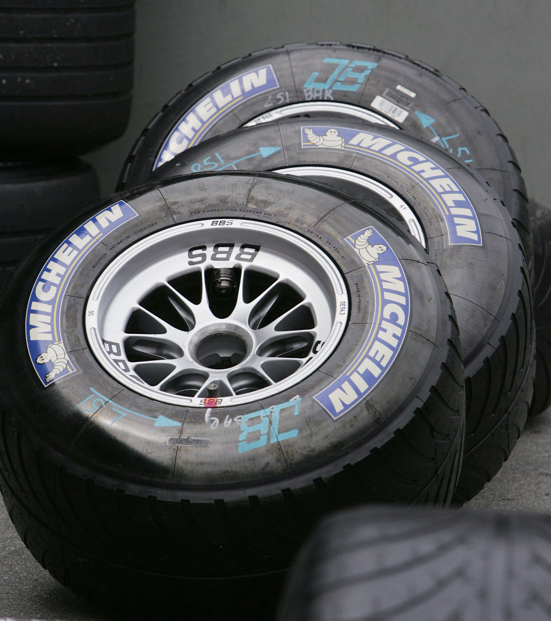 Toyota used Michelin rubber and, after further investigation into the tire failure, Michelin advised the seven teams who used their tires -- Renault, McLaren, Williams, Toyota, BAR, Sauber and Red Bull -- not to race. 