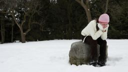 seasonal disorder sad winter woman