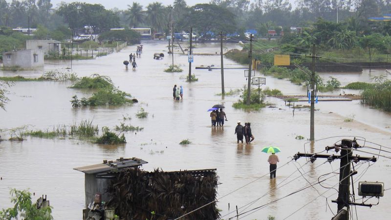 Flooding in southern India kills 25, displaces thousands  CNN