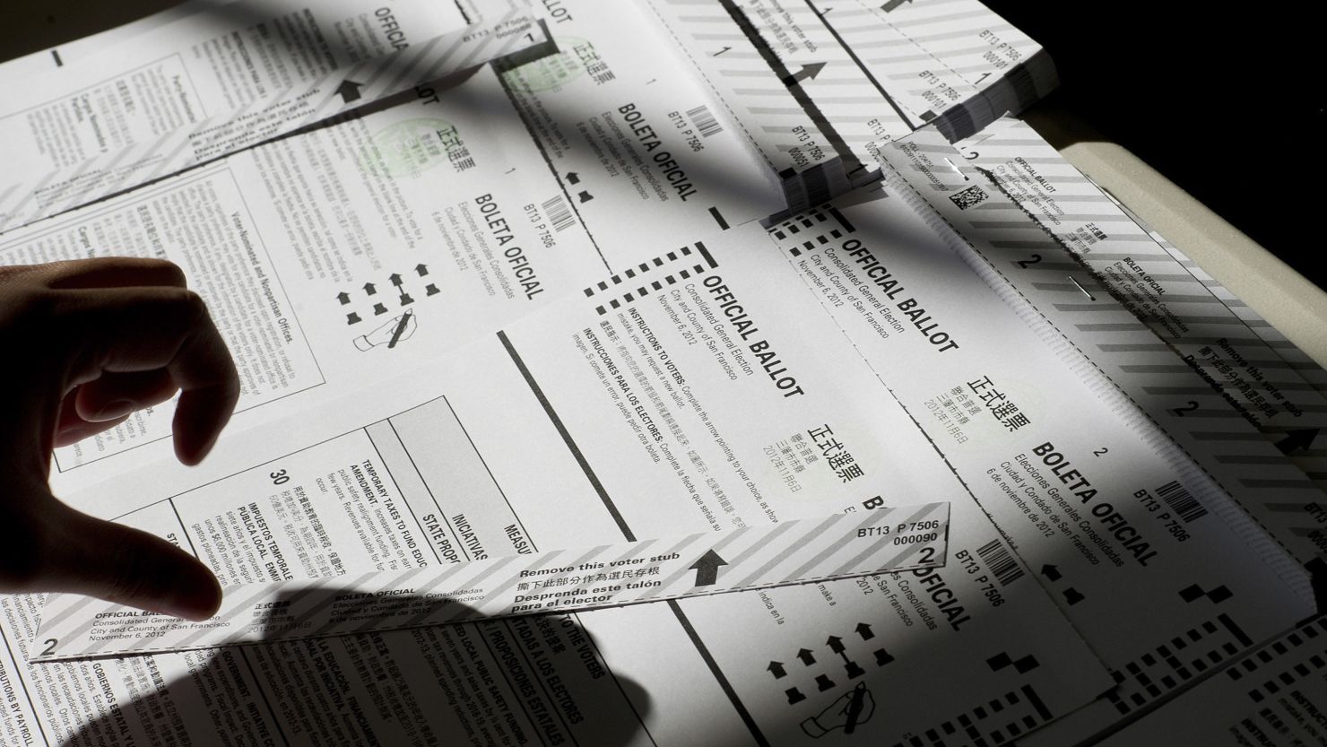 Twenty-three polling places in Hawaii ran out of ballots on Tuesday.