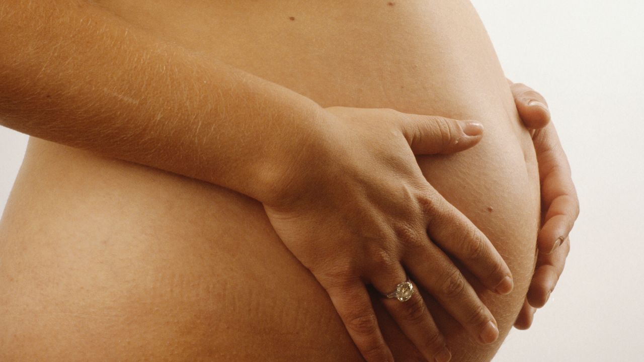 pregnant woman belly