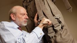 Like Alex Ferguson, sculptor Philip Jackson was born in Scotland. Here he is pictured working on The Bomber Command Memorial Sculpture, which is situated in London's Green Park, and was unveiled by the Queen in June.