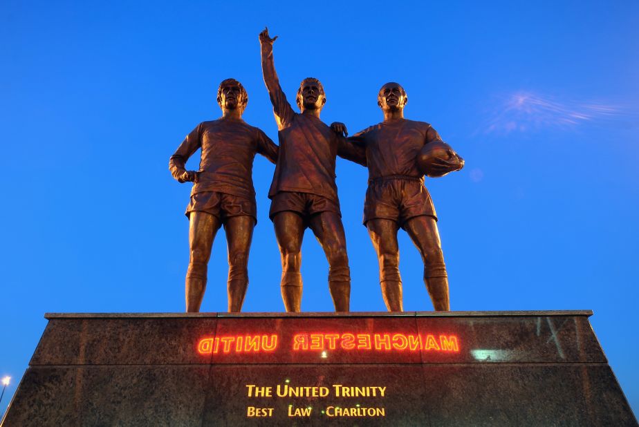 The Alex Ferguson sculpture is the third Manchester United piece Jackson has produced. His statue of George Best, Denis Law and Bobby Charlton, which stands outside Old Trafford, depicts three of the club's greatest players.