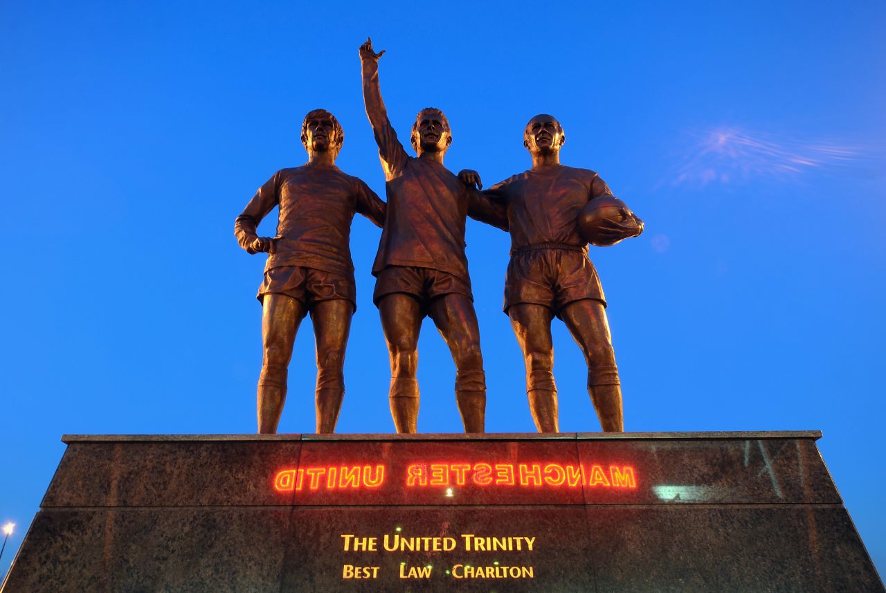 A statue of George Best, Denis Law and Bobby Charlton, which stands outside Old Trafford, depicts three of the club's greatest players. If it wasn't for Gibson, it is arguable the trio would never have pulled on the red of Manchester United.