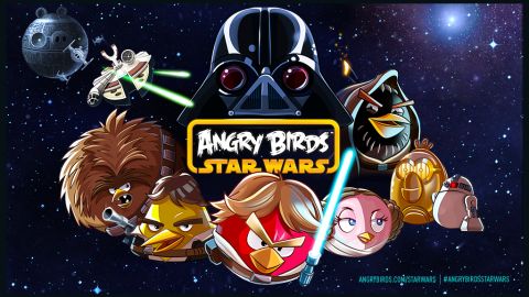 The new "Angry Birds Star Wars" game follows a group of rebel birds in their fight against evil Imperial pigs.