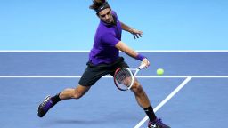 World No. 2 Roger Federer continued his domination of fifth-ranked David Ferrer on day four of the ATP World Tour Finals.