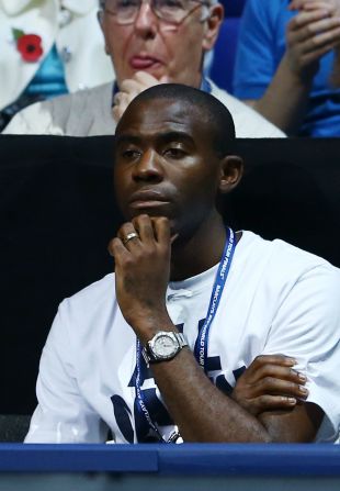 The tournament is the showpiece climax to the men's tennis season and this week it has attracted sports stars such as Fabrice Muamba, who had to retire this year due to a heart problem, and fellow footballer Juan Mata of Chelsea.