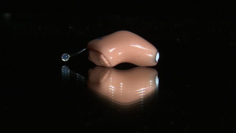 Danish technology company Widex has pioneered a discreet digital hearing aid which matches the exact dimensions of a wearer's ear canal. The patented technology is called CAMISHA (Computer Aided Manufacturing of Individual Shells for Hearing Aids.)