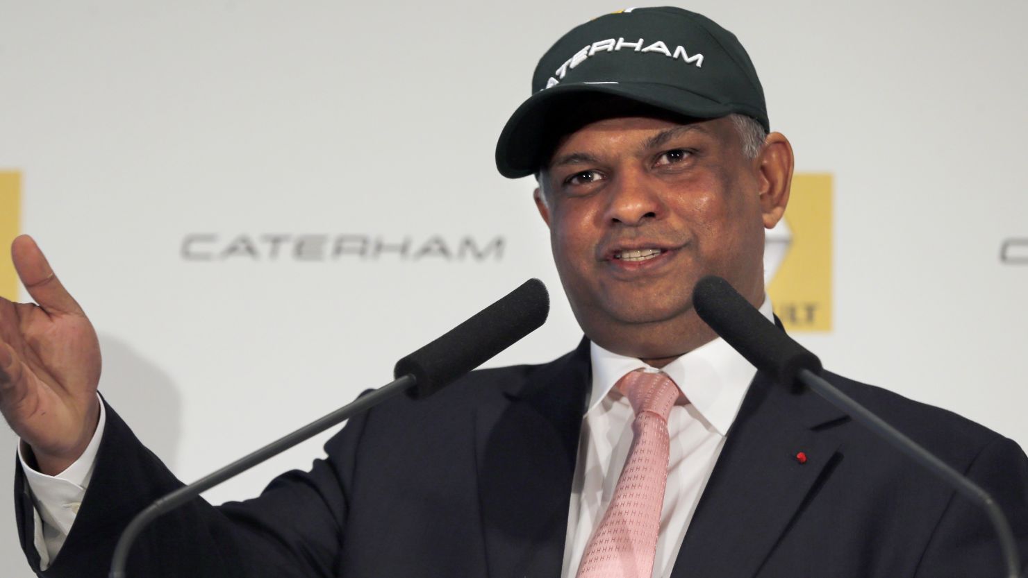 Tony Fernandes founded the British-based Caterham F1 team in 2010.