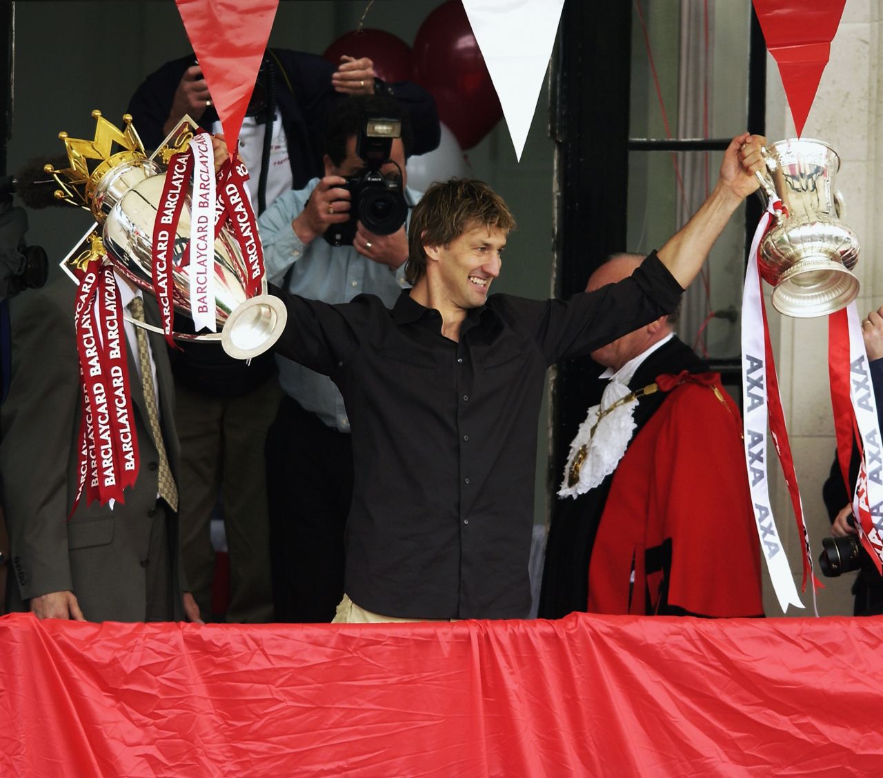 Tony Adams struggled with alcohol and drug addiction throughout his career, serving a jail sentence for drink driving in 1992. The former Arsenal captain managed to turn his life around, leading the north London club to a league and FA Cup double in 2002. He also set up the Sporting Chance clinic, aimed at helping fellow sportsmen and women hooked on gambling, alcohol and drugs.
