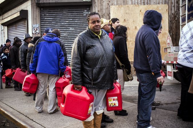 Rosemary Shephard, 60, has been without power since last Monday. Authorities cut off her electricity as a precaution ahead of Sandy, much like others across the tri-state area. 